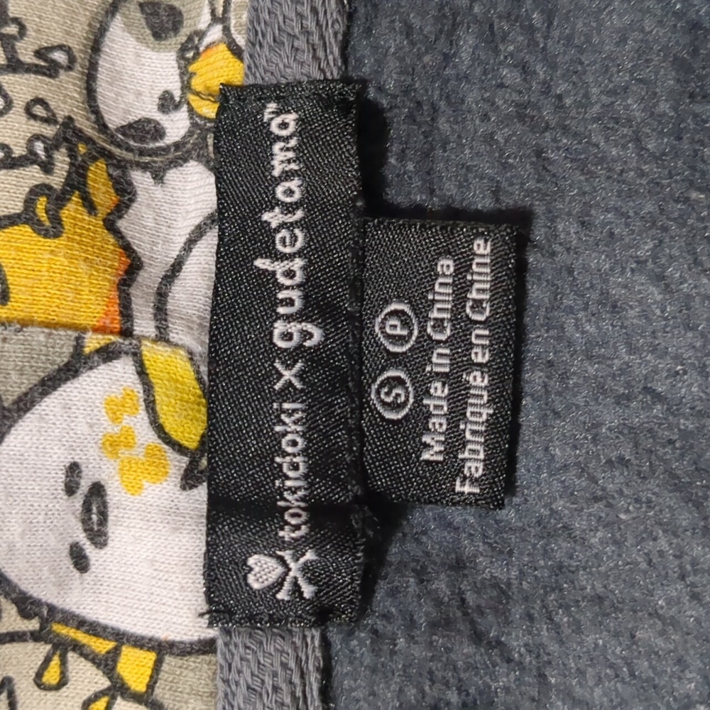 Tokidoki x Gudetama Cropped Hoodie Size SMALL - Picture 11 of 12